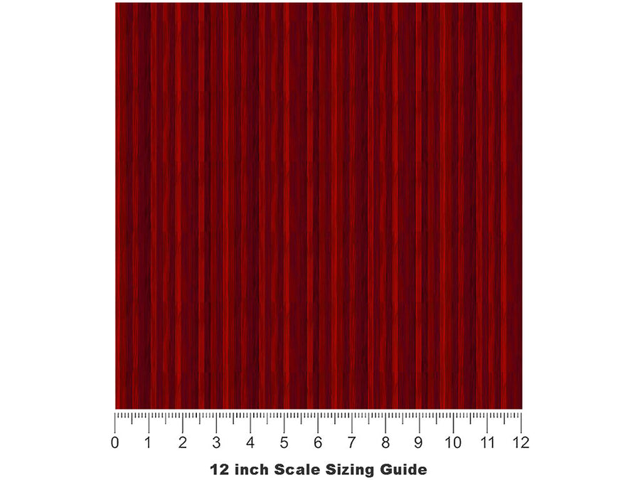 Vertical Gradient Wood Plank Vinyl Film Pattern Size 12 inch Scale~Rwraps Vertical Gradient Wood Plank Sizing Chart~3