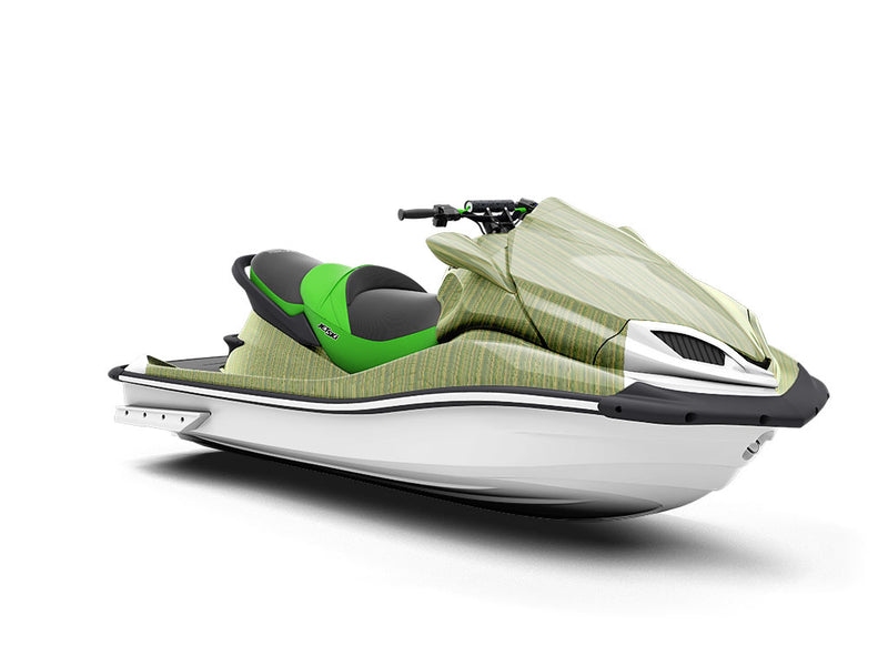 Vertical Pickle Wood Plank Jet Ski Vinyl Customized Wrap