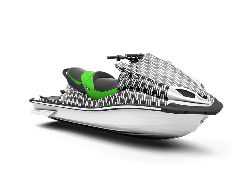 Vertical Stagnation Mosaic Jet Ski Vinyl Customized Wrap