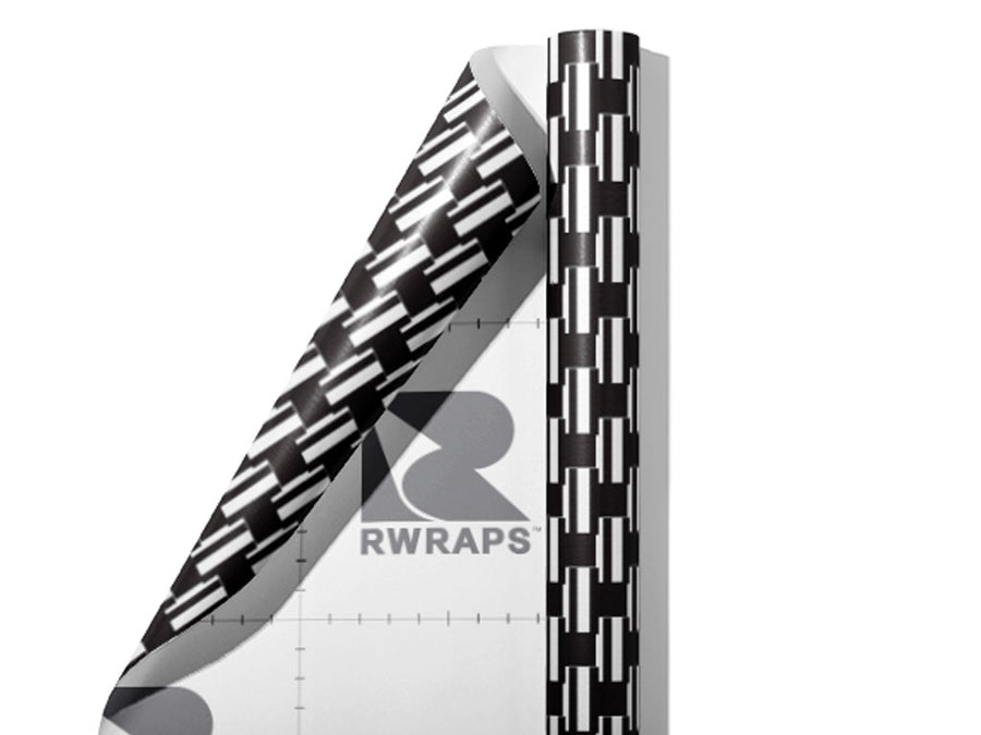 Vertical Stagnation Mosaic Wrap Film Sheets~Rwraps Series 914 Vertical Stagnation Mosaic Scrolled Sheet~3