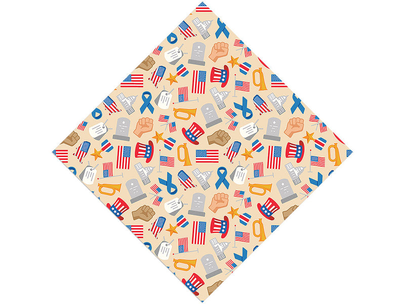 Veteran's Day Americana Vinyl Wrap Pattern