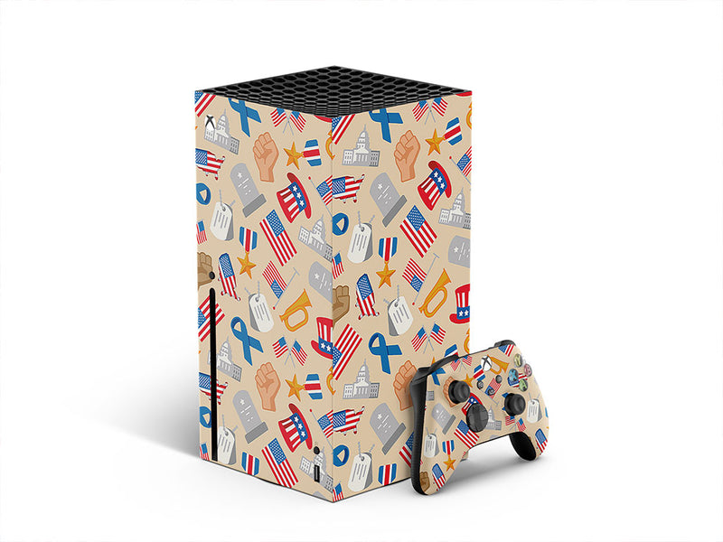 veteran's day XBOX DIY Decal