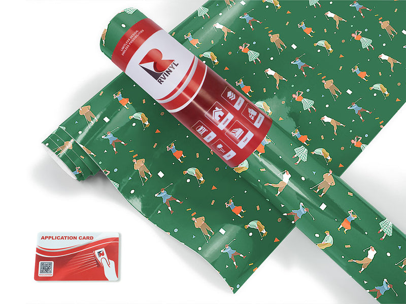 vintage clubbing sport Craft Vinyl Roll