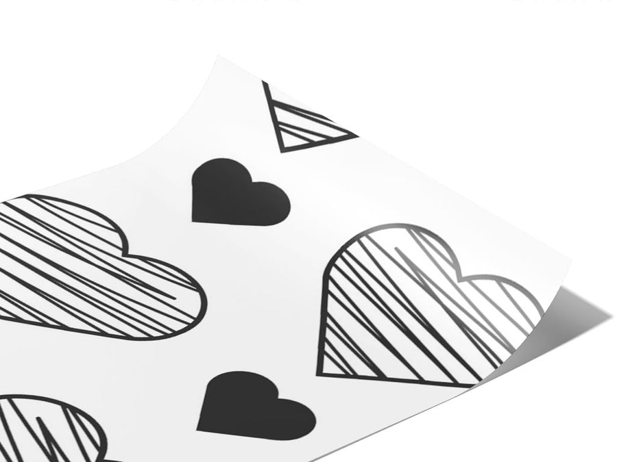 Vintage Ideals Heart Vinyl Wraps~Rwraps Series 914 Digitally Printed Vinyl Wrap~0