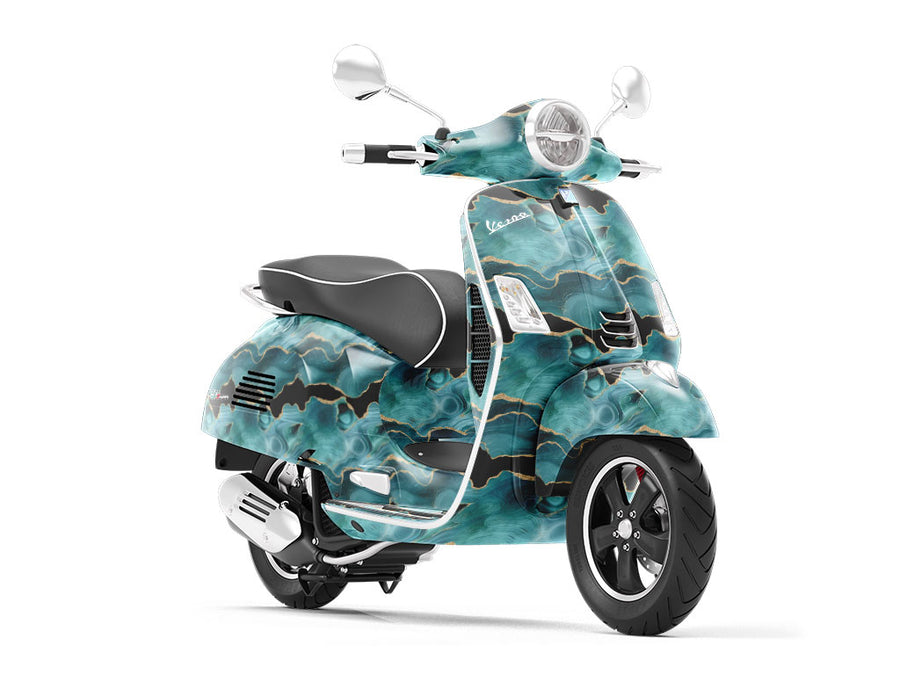 Violent Storms Gemstone Vespa Scooter Wrap Film