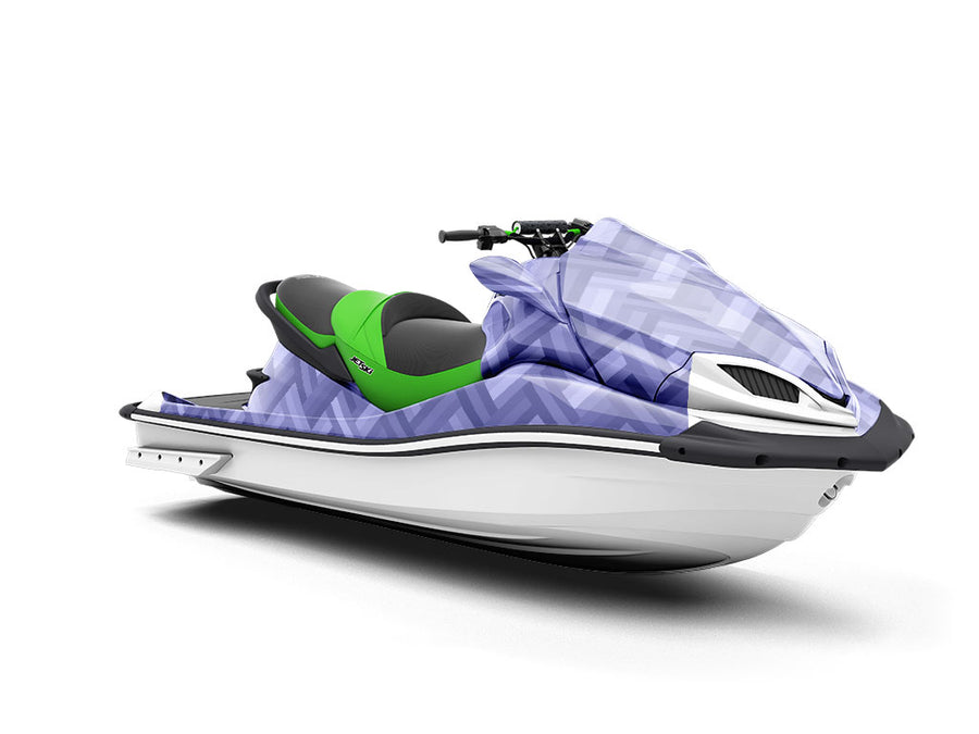 Violet Brick Jet Ski Vinyl Customized Wrap