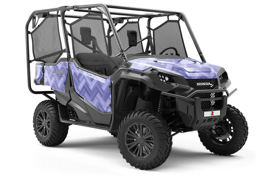 Violet Brick Utility Vehicle Vinyl Wrap