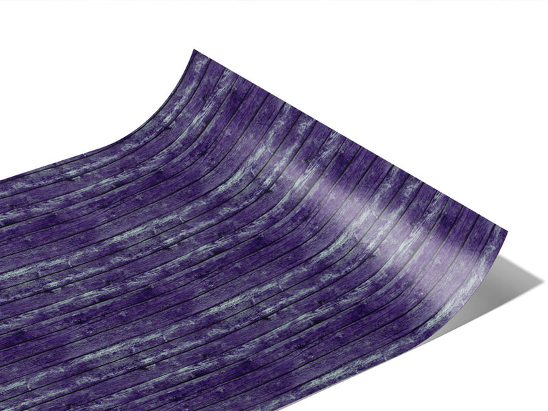 Violet Wood Plank Vinyl Wraps~Rwraps Series 914 Digitally Printed Vinyl Wrap~1