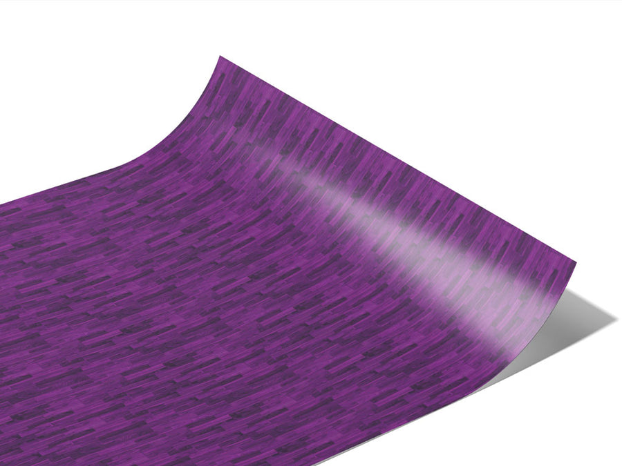 Violet Stain Wooden Parquet Vinyl Wraps~Rwraps Series 914 Digitally Printed Vinyl Wrap~1