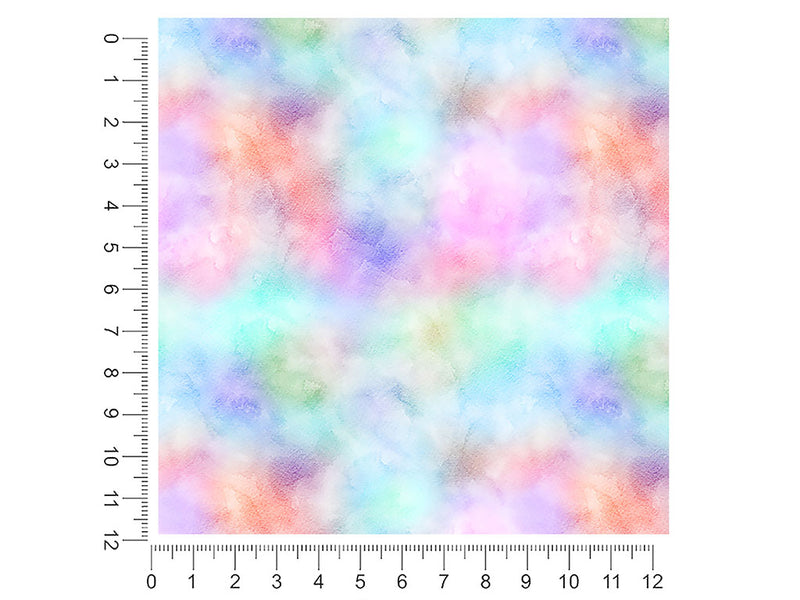 virgin rainbow gemstone films 1ft x 1ft Craft Sheets