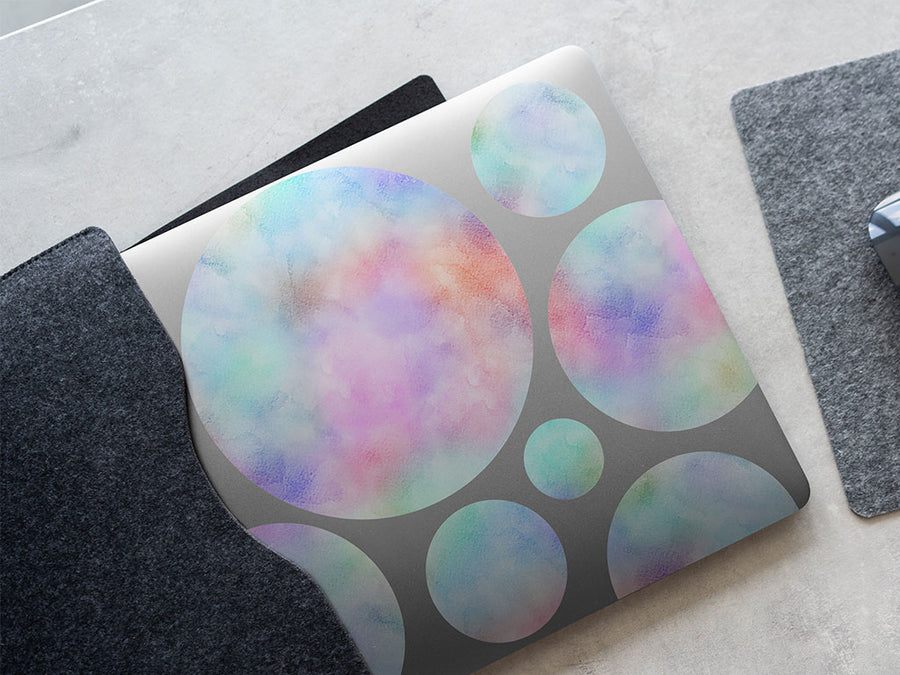 virgin rainbow gemstone films DIY Laptop Stickers