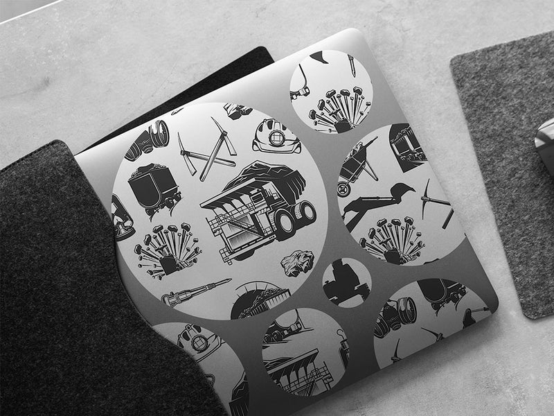 virginian exports DIY Laptop Stickers