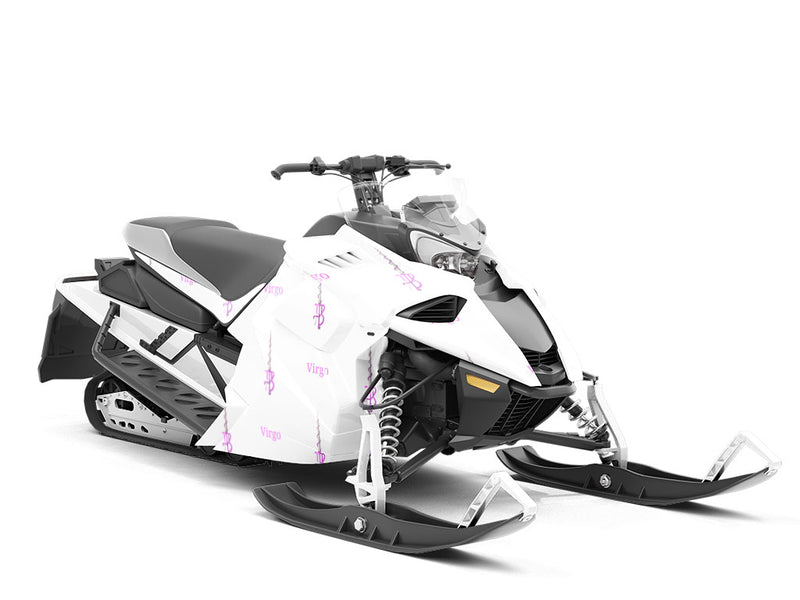 Virgo Swords Astrology Custom Wrapped Snowmobile
