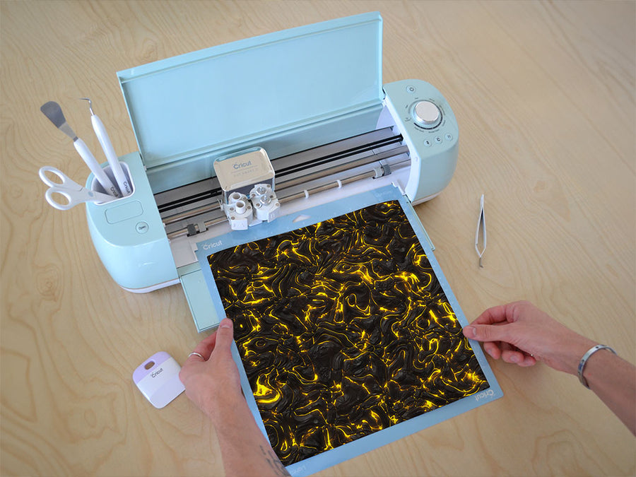 virulent fire lava Cricut Compatible Vinyl