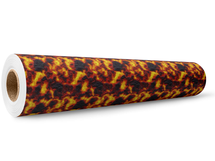 Viscous Death Lava Wrap Film Wholesale Roll~Rwraps Series 914 Digitally Printed Vinyl Roll~5