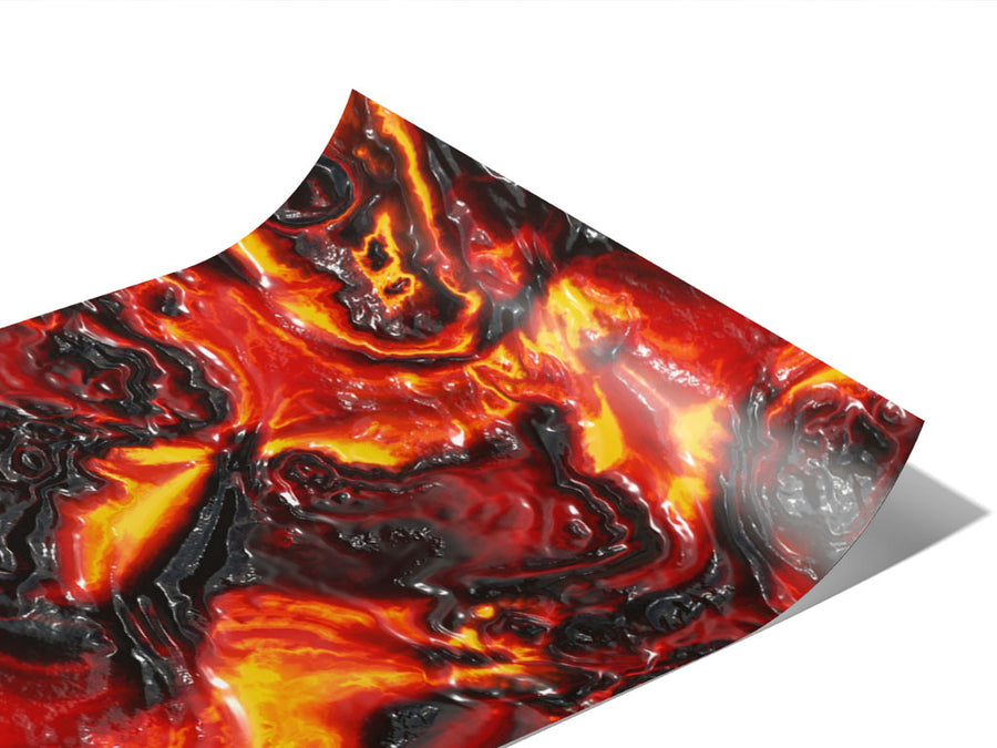 Volatile Temperament Lava Vinyl Wraps~Rwraps Series 914 Digitally Printed Vinyl Wrap~0