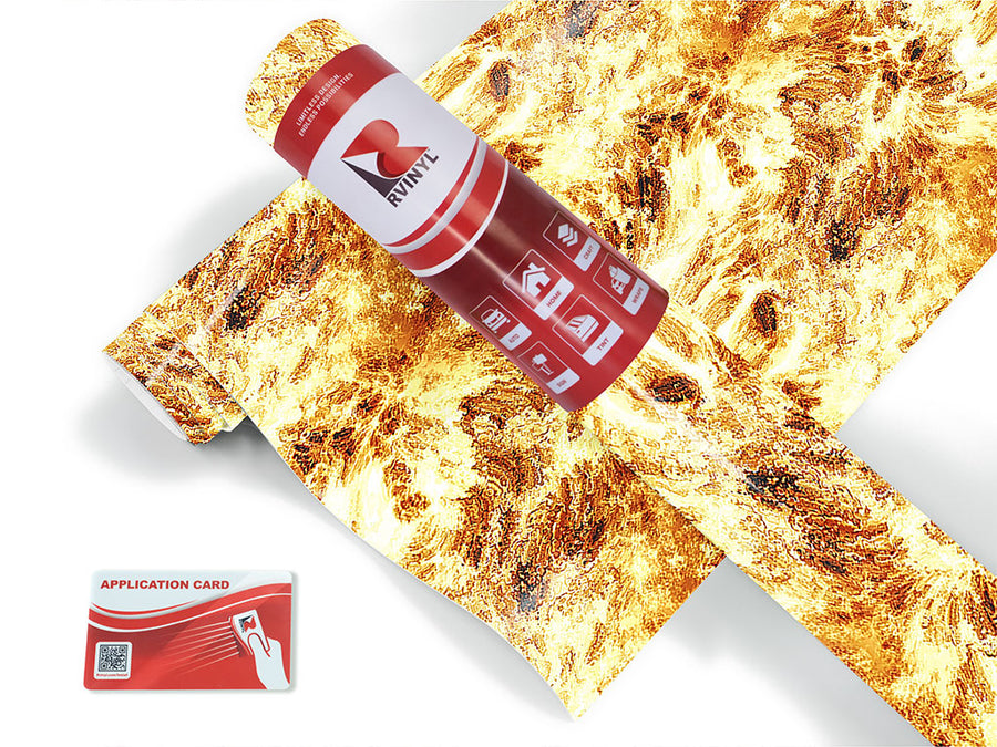 volcanic eruption lava Craft Vinyl Roll