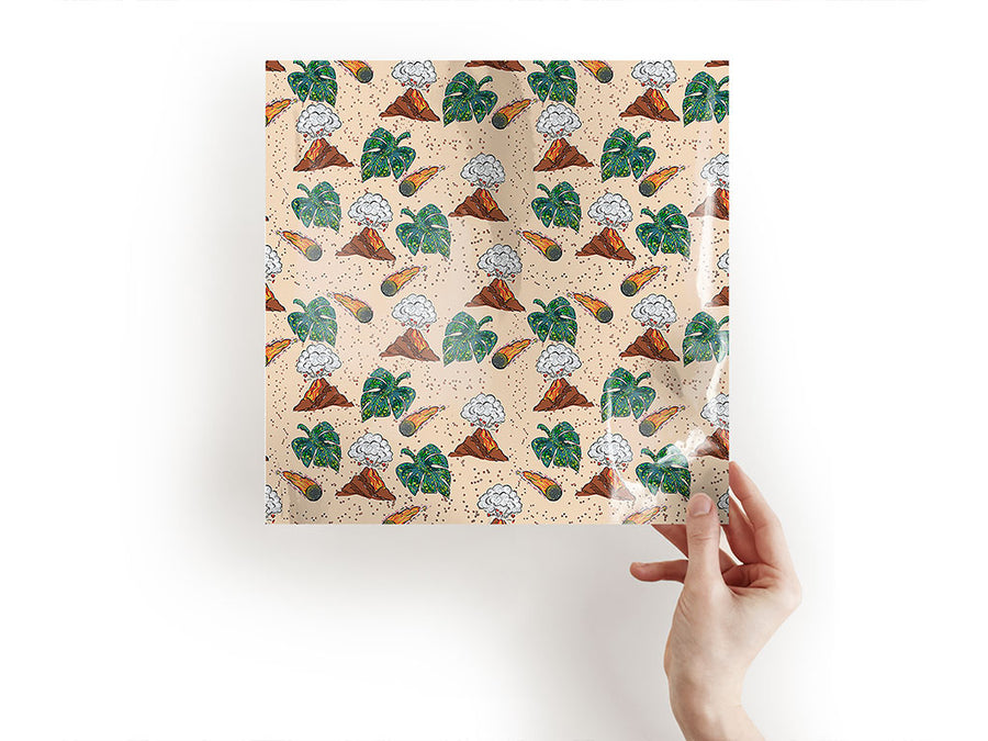 volcanic extinction dinosaur Craft Sheets