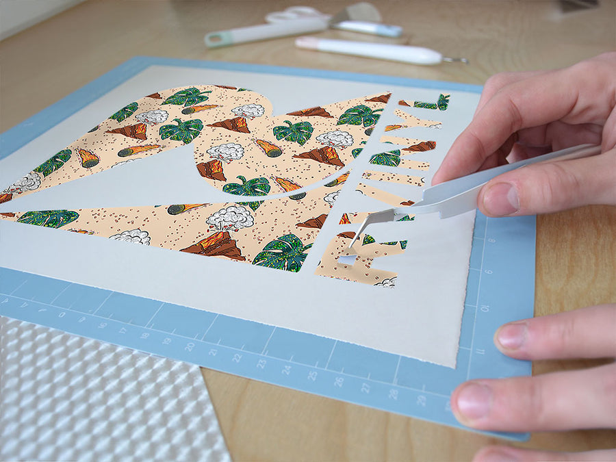 volcanic extinction dinosaur Easy Weed Craft Vinyl