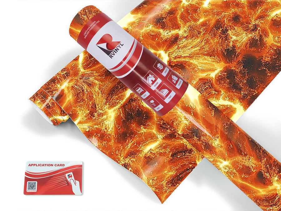 volcanic field lava Craft Vinyl Roll
