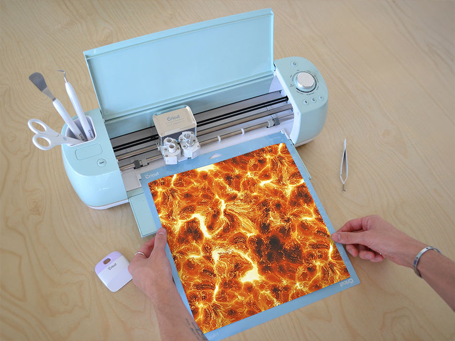 volcanic field lava Cricut Compatible Vinyl