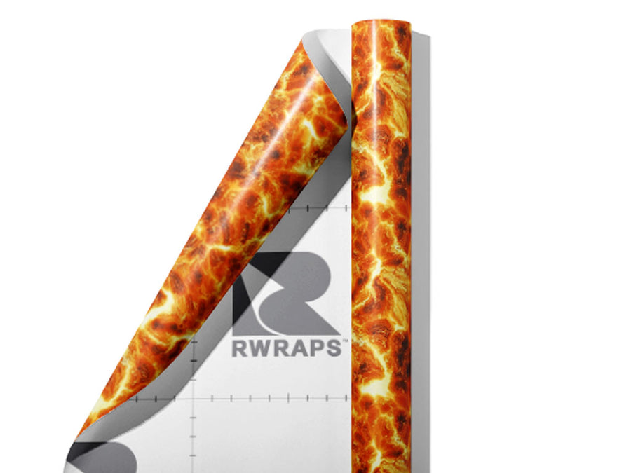 Volcanic Field Lava Wrap Film Sheets~Rwraps Series 914 Volcanic Field Lava Scrolled Sheet~3