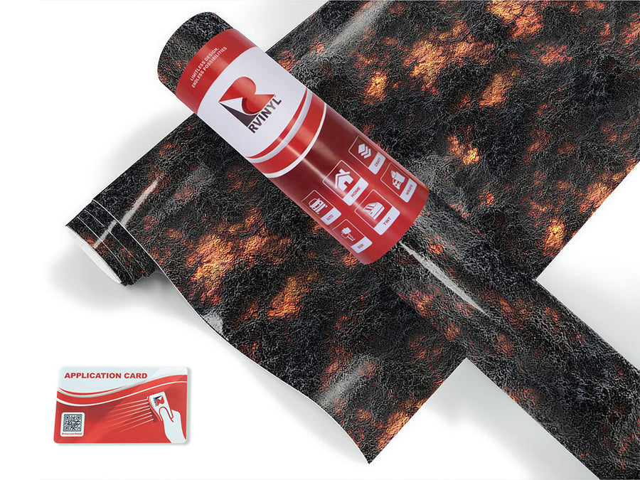 volcanic stone lava Craft Vinyl Roll