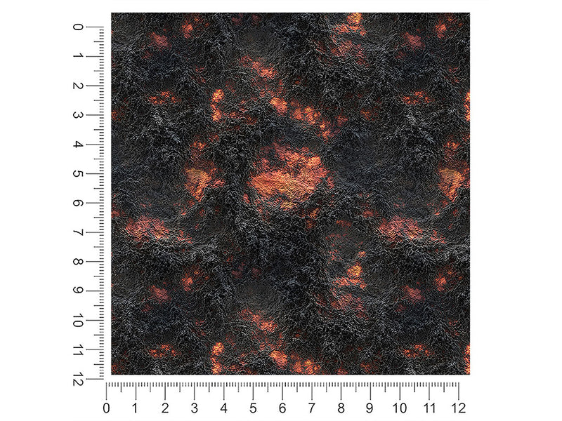 volcanic winter lava 1ft x 1ft Craft Sheets