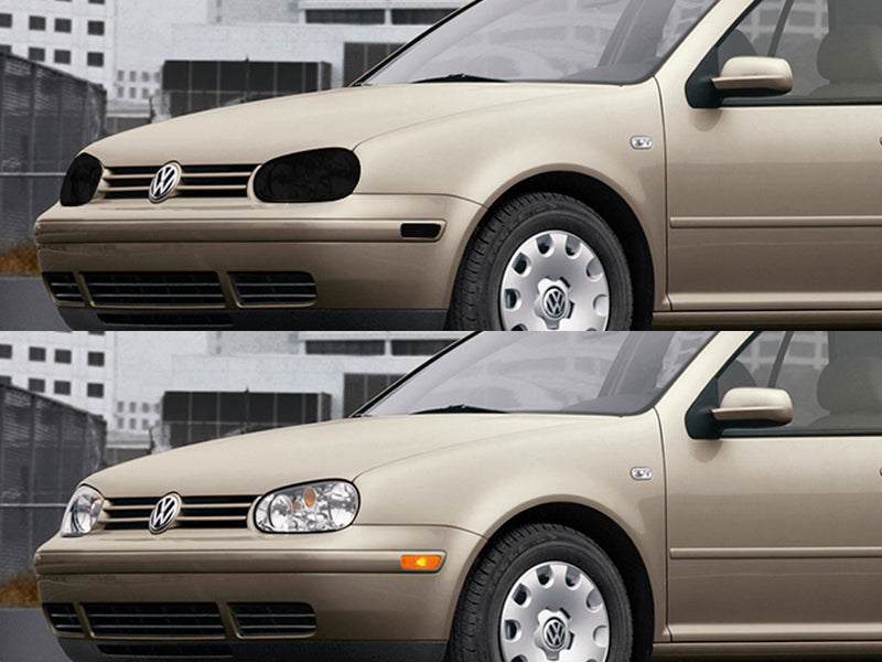 volkswagen golf 1993-1998 Headlight Tint Appearance