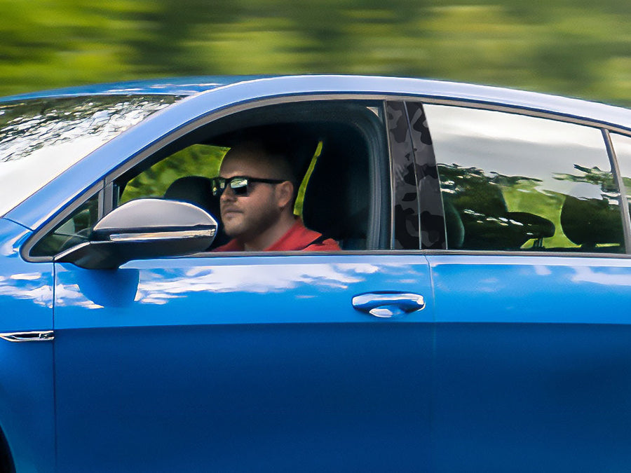 volkswagen golf 2015-2023 (4 door) Camo Pillar Cover Diagram