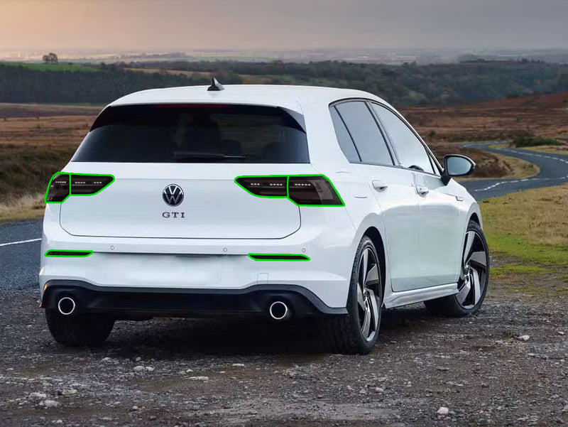 golf Tail Light Tint Installation Points