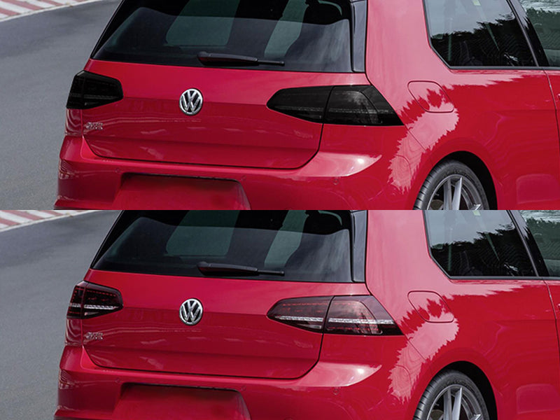 gti Before and After Smoked Taillights