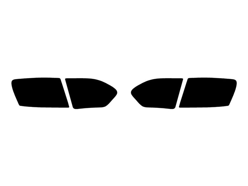 jetta (sedan) Precut Tail Light Tint Diagram