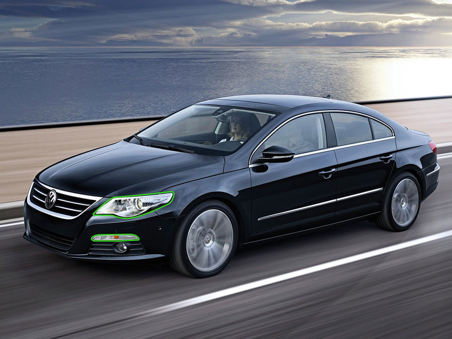 volkswagen passat 2006-2010 Headlight Protection Installation Location