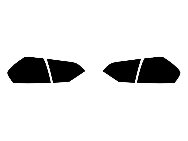 passat Precut Tail Light Tint Diagram