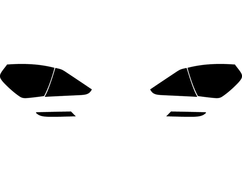 passat Precut Tail Light Tint Diagram