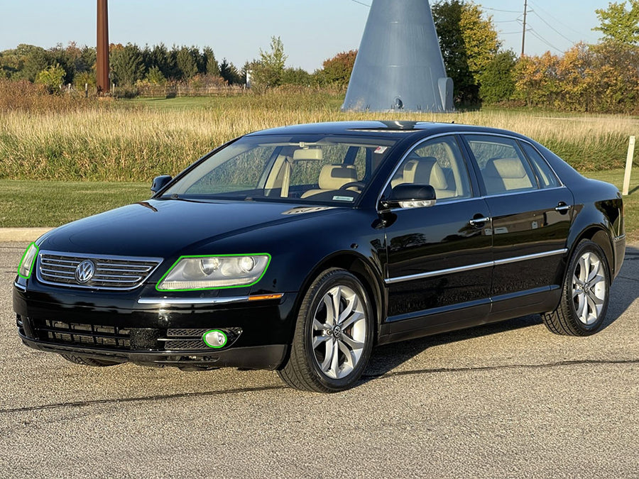 volkswagen phaeton 2004-2006 Headlight Protection Installation Location