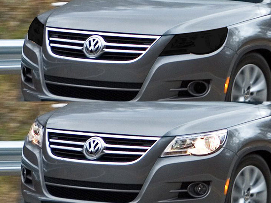 volkswagen tiguan 2009-2011 Headlight Tint Appearance