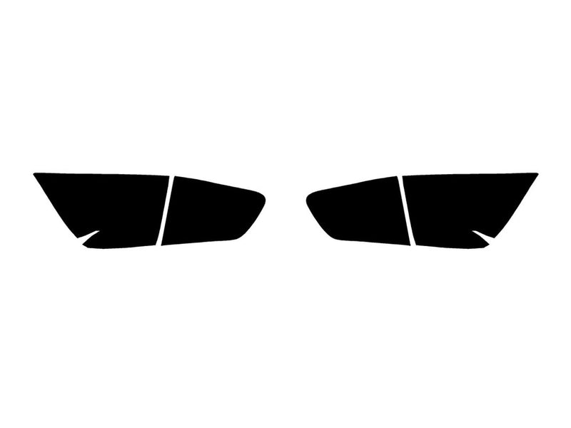 touareg Precut Tail Light Tint Diagram