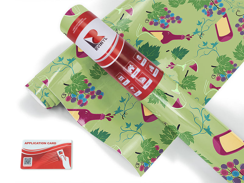 voluptuous vineyard alcohol Craft Vinyl Roll
