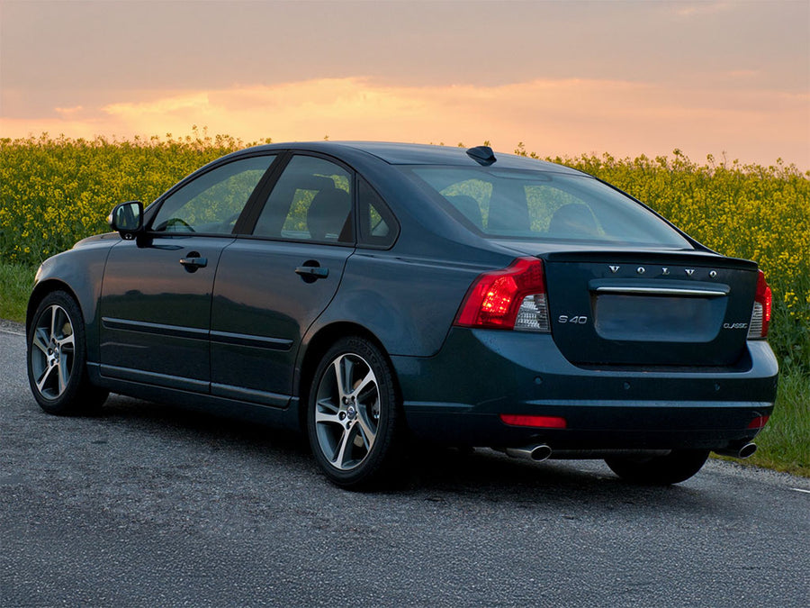 volvo s40 2005-2011 Matte Black Pillar Trim