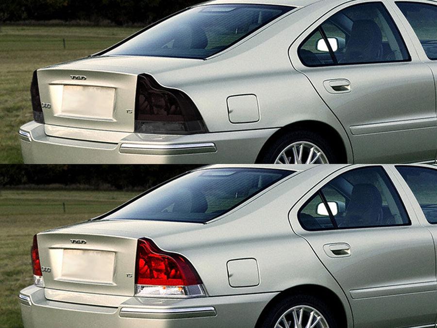 s60 Before and After Smoked Taillights