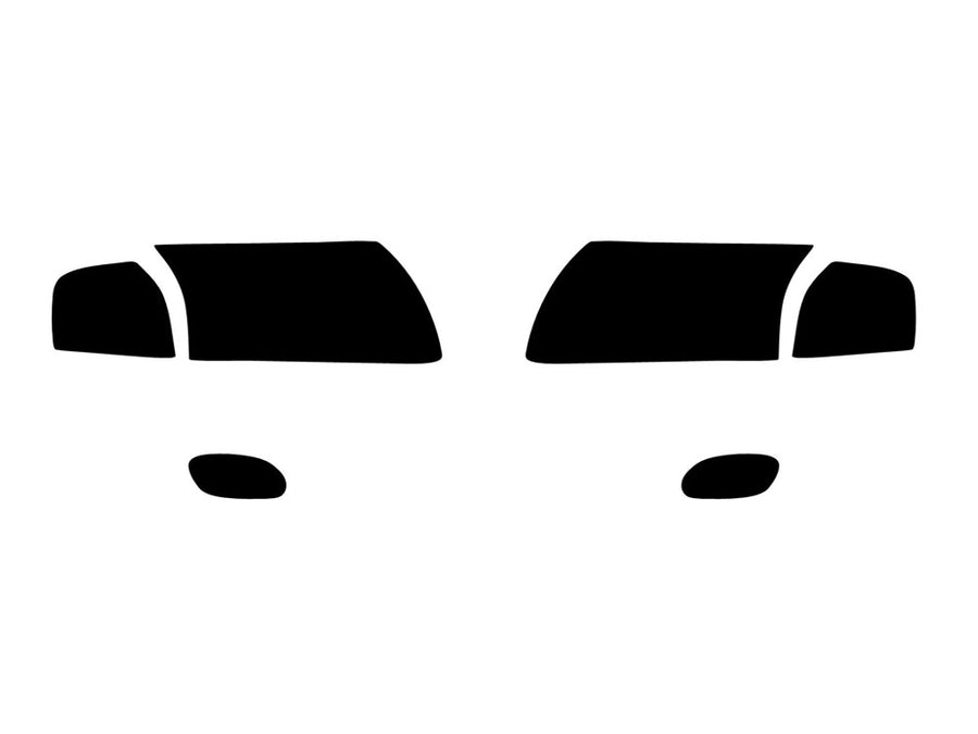 volvo s80 1999-2003 3M Pro Shield Headlight Protecive Film