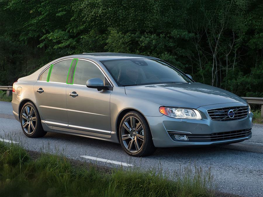 volvo s80 2007-2016 Pillar Post Trim Installation Location