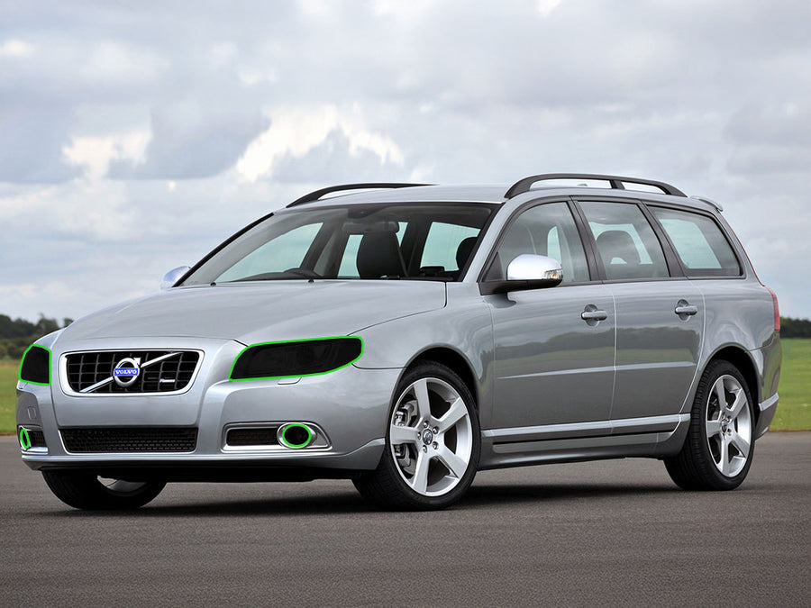 volvo v70 2008-2010 Headlight Tint Location