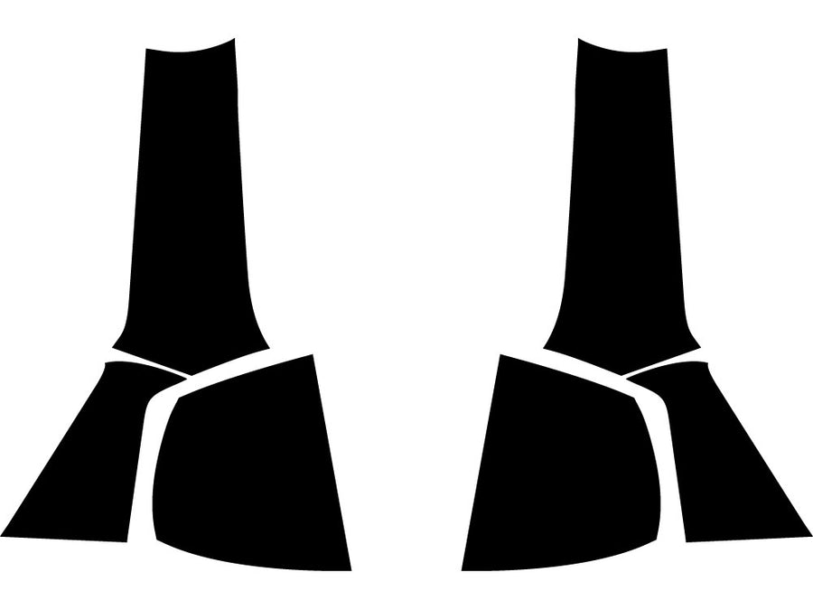 v70 Precut Tail Light Tint Diagram