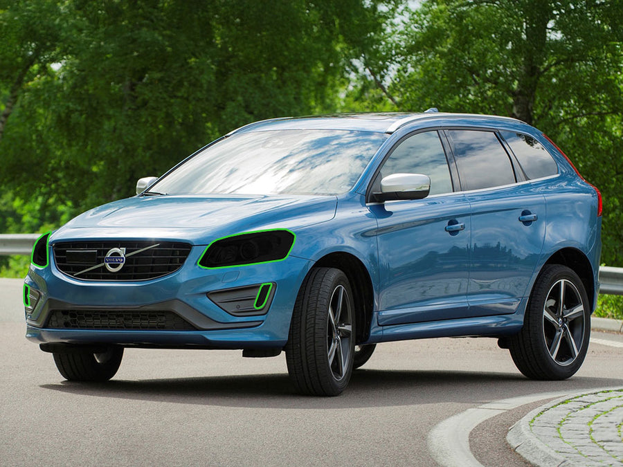 volvo xc60 2014-2017 Headlight Tint Location