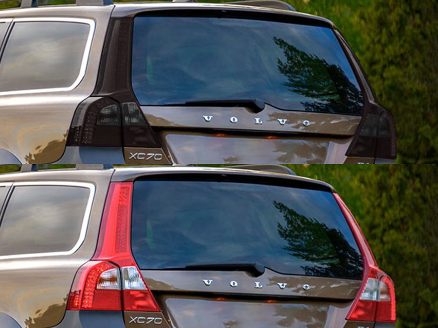 xc70 Before and After Smoked Taillights
