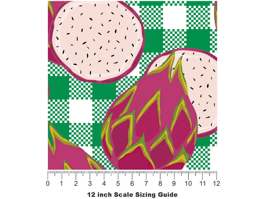 Voodoo Child Fruit Vinyl Film Pattern Size 12 inch Scale~Rwraps Voodoo Child Fruit Sizing Chart~2