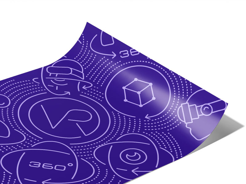 VR Headset Technology Vinyl Wraps~Rwraps Series 914 Digitally Printed Vinyl Wrap~1